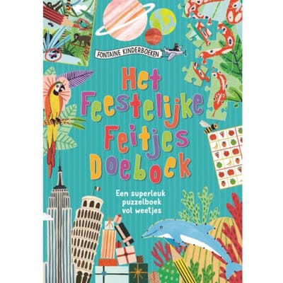 Het Feestelijke Feitjes Doeboek - Amber Davenport