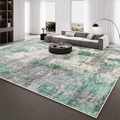 Décoration Moderne Grands Tapis de Salon Abstraits Luxe Maison Canapé Tapis Antidérapant Chambre Vestiaire Facile à Nettoyer Tapis de Sol Pelucheux 200*250cm