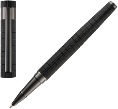 Hugo Boss - HSQ5635A - Rollerballpen - zwart/groen - Loop