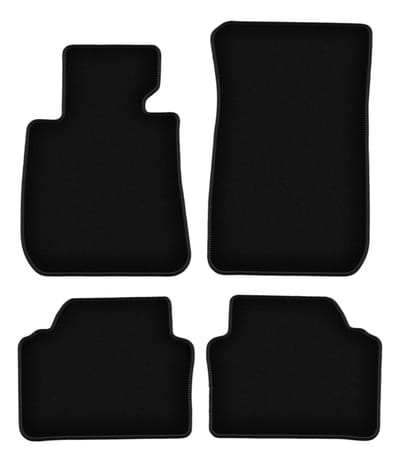 BASIC zwarte veloursmatten voor: BMW 3 E91 stationwagen, touring (2004-2011)