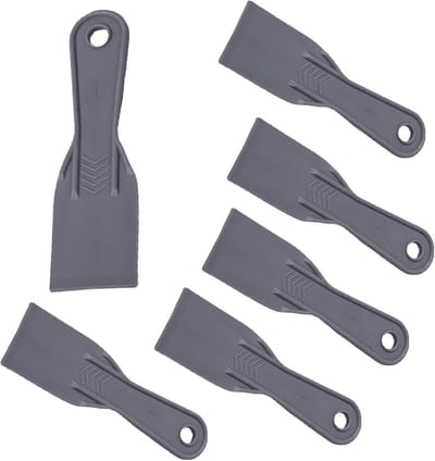 6 Kunststof Spatels Set - Flexibele Krabbers voor 3D-Printer & Hars - Krasvrij & Compact