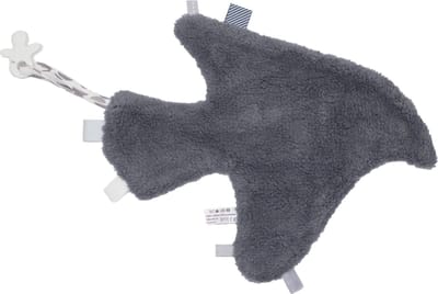 Snoozebaby Knuffeldoekje (Sweet Dreaming) Vogel - Frost Grey