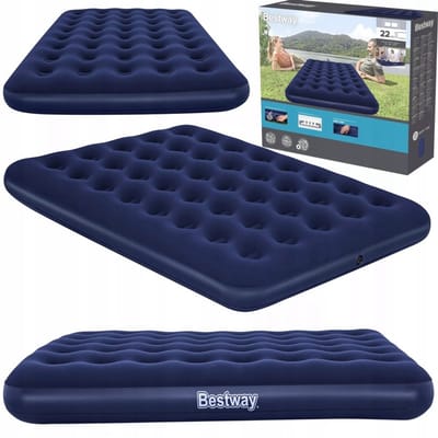 Bestway 2-persoons luchtbed 191x137x22 cm - Blauw