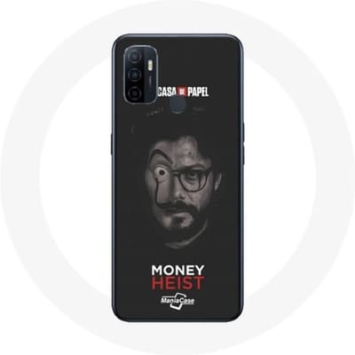 Coque Oppo A53 La casa de papel El professor split Money Heist seizoen 5