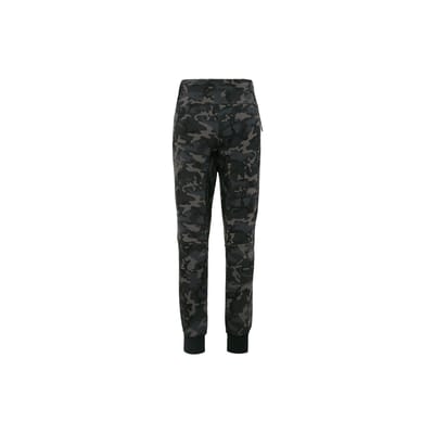 Pantalon Nike Casual Sportif à Revers Élastique Camouflage Homme Bas 682853-233 S black