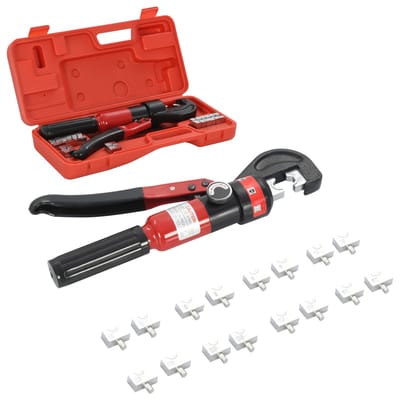 vidaXL - Krimptang - hydraulisch - 4-6-8-10-16-25-35-70 - mm²