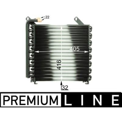 Olie radiator, motorolie  MAHLE CLC 35 000P