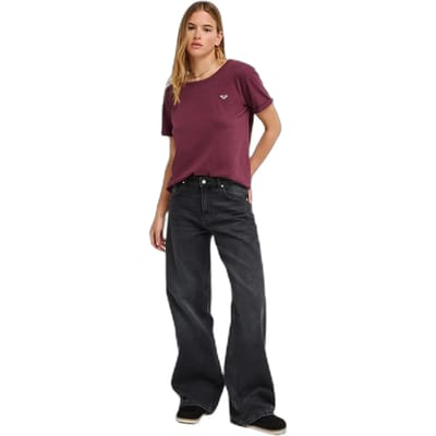 Roxy Surfcrush Spijkerbroek Zwart 38 Vrouw