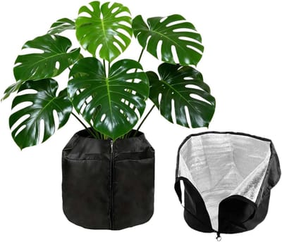 Dailygoods - Vorstbescherming Potplanten 45 x 50 cm - Met Trekkoord en Ritssluiting