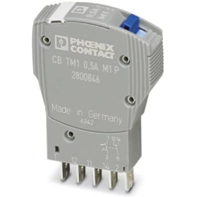 Phoenix Contact 2800847 CB TM1 1A M1 P Beveiligingsschakelaar Thermisch 250 V/AC 1 A 1 stuk(s)