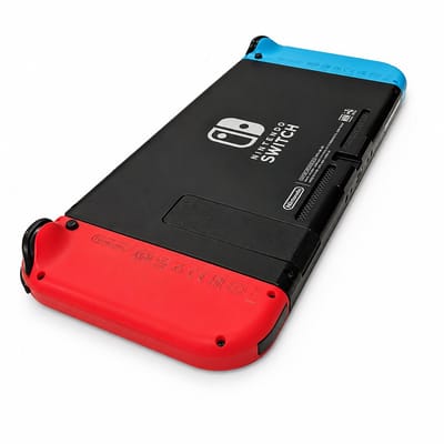 Kickstand Vervanging Geschikt voor Nintendo Switch – MicroSD Kaart Cover – Duurzame Beschermkap – Reparatie Accessoire – Zwart