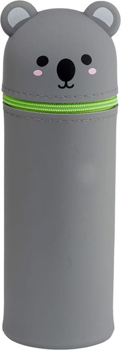 Adoramals Koala Siliconen Staand Potloodetui - 18x6x6cm (HxBxD)