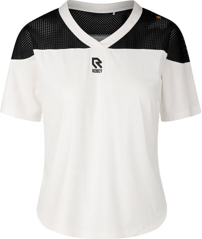 Robey Tennis Grand Slam Jersey Dames - Wit / Zwart | Maat: XS