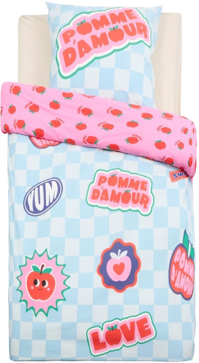 Atmosphera Kids Chachapop Dekbedovertrek set met 1 kussensloop 140x200cm/65x65cm