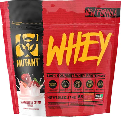 Mutant Whey - Eiwitpoeder / Eiwitshake - 2270 gram - Aardbei