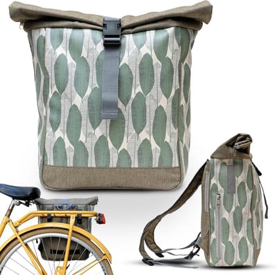 Waterdichte Fietstas en Rugzak Combinatie - 2-in-1 Tas voor Bagagedrager