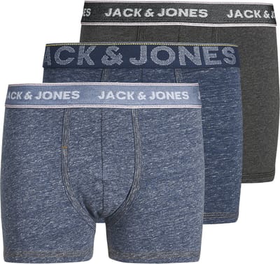 JACK&JONES JUNIOR JACDENIM TRUNKS 3 PACK NOOS JNR Heren Onderbroek - Maat 128