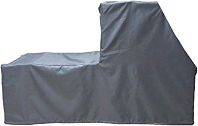 Hoes voor crosstrainer - Fitnessapparatuur beschermhoes - Apparatuur beschermen - Verstelbaar trekkoord - 180 x 79 x 79 cm - Grijs