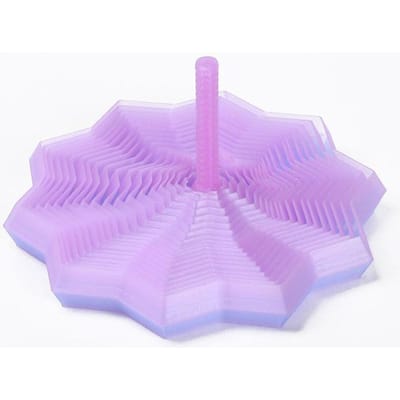 3D Printen Uitgezet Sensorisch Fidget Ster Model Visuele Illusie Zeshoek Draaiende Spiraal Ornamenten Stressverlichting Bordspel