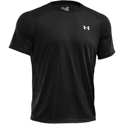 T-shirt de sport à séchage rapide Under Armour Homme Hauts Noir 1228539-001 S black