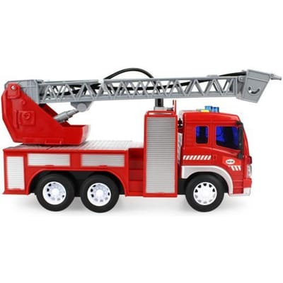 Brandweerladder 27cm met licht en geluid Voertuigen