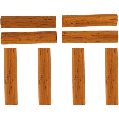 8 Pièces Tube de Tige de Truss Palissandre Pratique Tube de Tige de Truss de Guitare de Rechange pour Entretien Bricolage brown