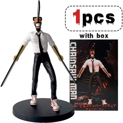 Originele Chainsaw Man Anime Figuur Power/Denji Actiefiguur PVC Chainsaw Man Noodle Stopper Figuur Volwassen Verzamelfiguur Speeltje