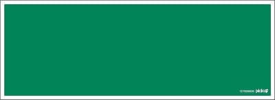 Pickup bord 33x12 cm - groen bord zonder tekst