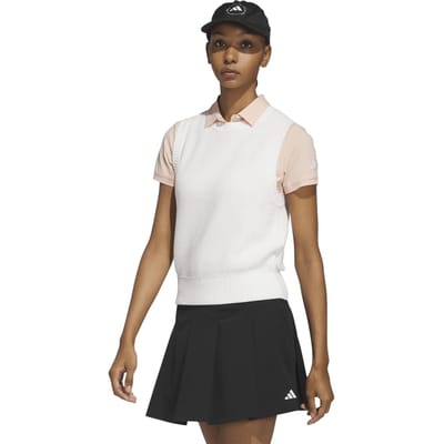Adidas Performance Ultimate365 Knit Tour Vest Maat: M | Sportkleding Outlet | Dames | Wit