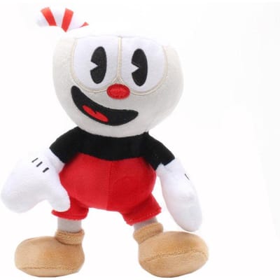 23Cm Cartoon Cuphead Pluche Speelgoed Spel Mugman Pluche Pop Zachte Puphead Knuffel Voor Kinderen Kinderen Verjaardag Kerstcadeaus