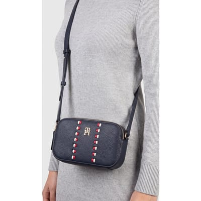 Tommy Hilfiger Timeless Camera Bag Space Blue Taglia: OS | Borse a tracolla Outlet | Donna | Blu