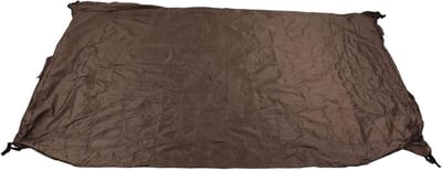 Tafeltennis hoes - Outdoor beschermhoes - Tafeltennis tafel - Waterdicht zilvercoating - 280x153x73cm - Koffiebruin