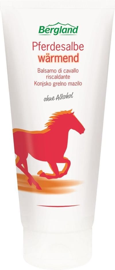 Bergland Paardenzalf 200 ml - spierbalsem verwarmend - natuurlijk en Biologisch