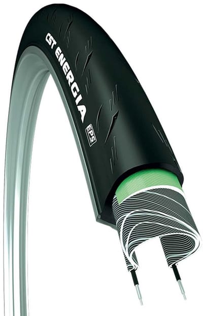 Cst Energia 120 Tpi 700c X 25 Racefietsband Zwart 700C x 25