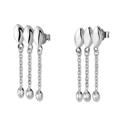 Orphelia Dames 925 Sterling Zilveren Oorbellen - Zilver ZO-5621