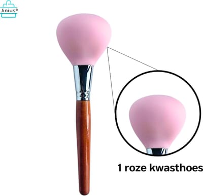 Siliconen Make-Up Kwast Hoes - Bescherming - Beschermd De Kwast - Make-up - Borstel - Roze