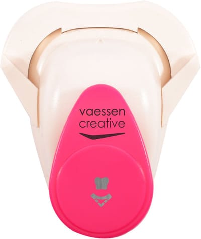 Vaessen Creative Hoekpons - Figuurpons - Vlinder - 7,2 x 5 mm