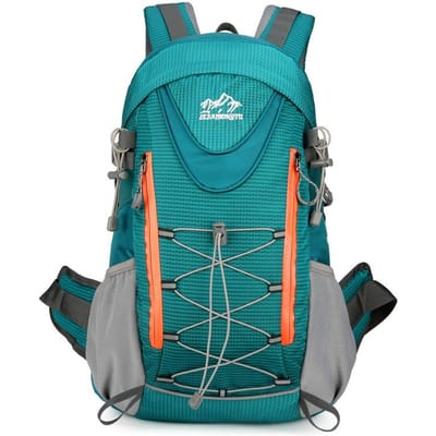 Waterdichte Kampeerrugzak Outdoor Reizen Wandelen Trekking Klimmen Fietsen Schoudertas Groot Dames Heren Sport Laptop Rugzak blue