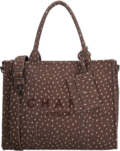 Charm London Bond Avenue Laptoptas - 15,6 Inch - Laptopvak - Schoudertas - Werktas - Met Etuitje - Schooltas - Hert