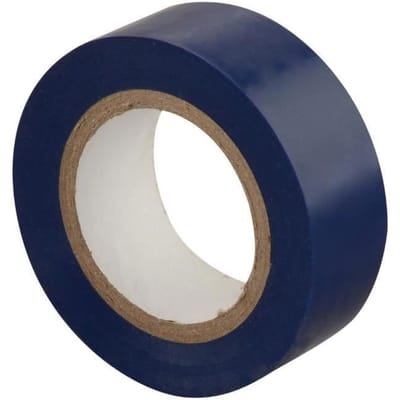 Merkloze PVC Isolatietape Blauw 19mm x 9m - Elektrische Isolatie