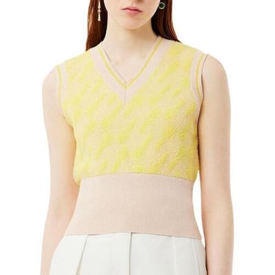 Top Lacoste Jacquard Graphic