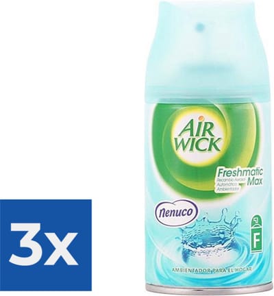 Nenuco Airwick Freshmatic Max (F) navulling - Voordeelverpakking 3 stuks