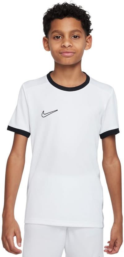 Nike Team T-shirt Kinderen Dri-FIT Academy 25 SS Wit - Maat XS