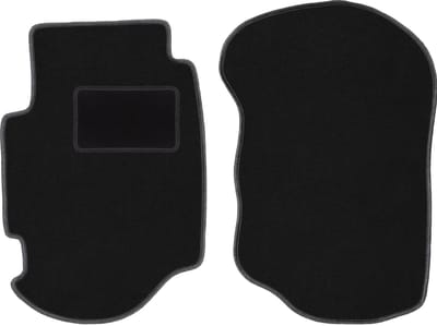 Voormatten zwart voor: Ford Escort MK7 hatchback, stationwagen (1995-2002)