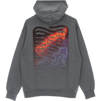 Gabagool Ribs Icon Hoodie Grijze lichtgewicht herenhoodie