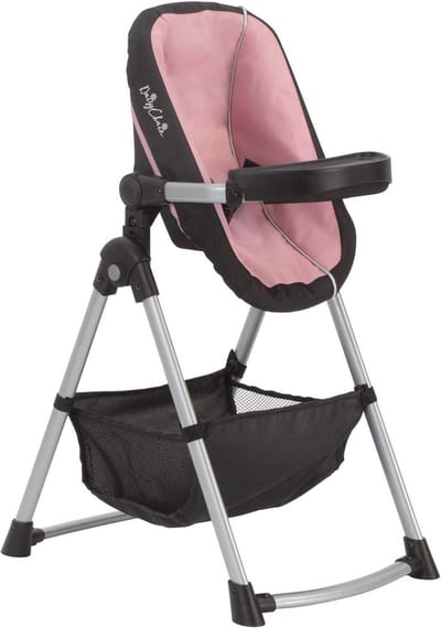 Poppenautostoeltje en Kinderstoel 2-in-1 - Classic Pink