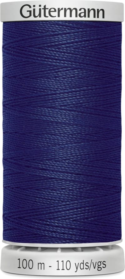 Gutermann Super Sterk Garen 100 Mtr. Col. 339 Blauw.