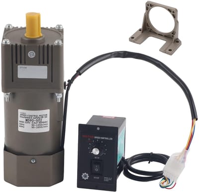Wisselstroommotor - Asynchrone motor - Snelheid aanpassen - Instelbare snelheden - 20x10x10 cm