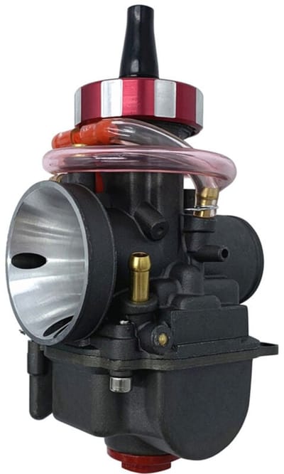 Geschikt voor PWK 34 Carburateur - Ronde afdekking - CNC Carburateur - Ronde kop.