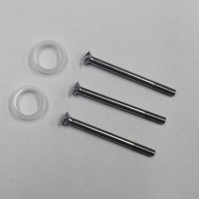 Ami Setjes bevestigingsmiddelen - deurdikte SKG 38-43 mm - incl. 3 schroeven M6x53 RVS en 2 nylon ringen